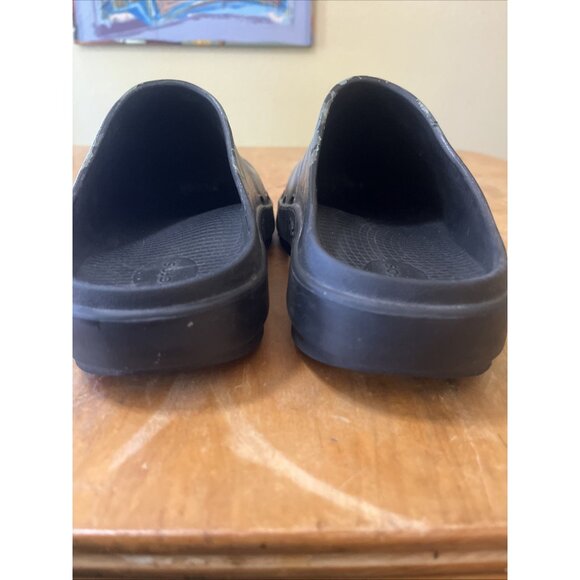 OOFOS Clogs Shoes OOCLOOG Limited Green Camo Recovery Mens 10 Womens 12 Slip On - Picture 4 of 11